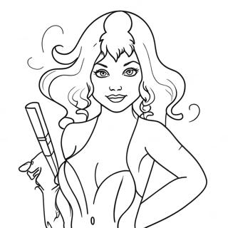 Kinky Coloring Pages