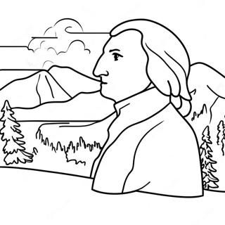 Washington State Outline Coloring Page 49543-39184