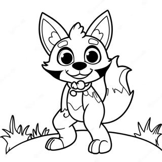 Funtime Foxy Coloring Pages