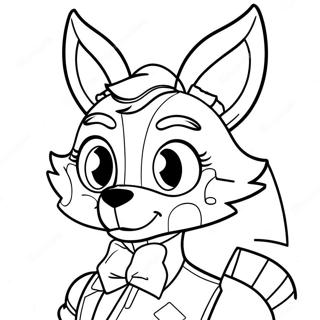 Funtime Foxy Coloring Page (49573-39210)