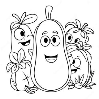 Veggietales Kleurplaat 4960-3947