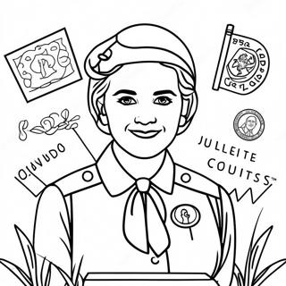 Juliette Gordon Low Coloring Pages