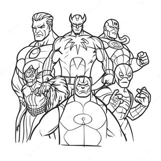 Marvel Villains Coloring Page 49643-39261