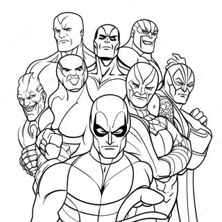 Marvel Villains Coloring Page 49643-39263