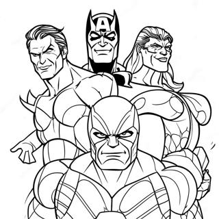 Marvel Villains Coloring Page 49643-39264