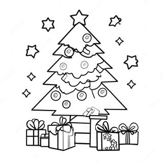 Minecraft Christmas Tree Coloring Page 49713-39318