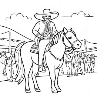 Charro Days Coloring Pages