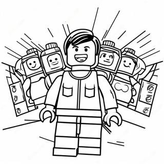 Lego Movie Coloring Pages