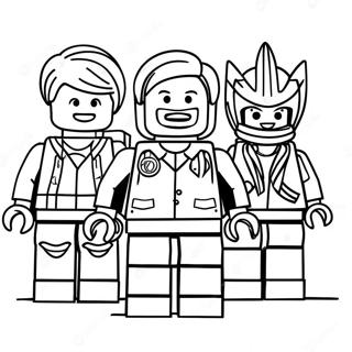 Lego Movie Coloring Page 49803-39382