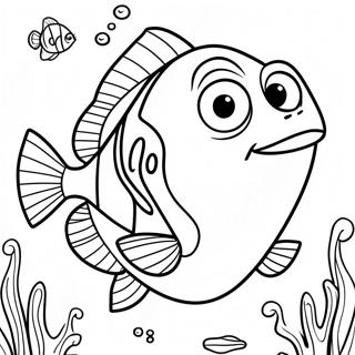 Bruce Finding Nemo Coloring Pages