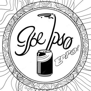 Pepsi Coloring Pages