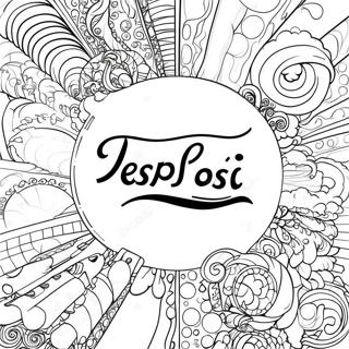 Logo Pepsi À Colorier 49853-39446