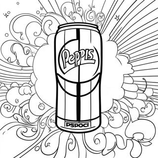 Pepsi Logo Coloring Page 49853-39447