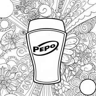 Pepsi Logo Coloring Page 49853-39448