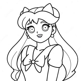 Sailor Venus Coloring Pages