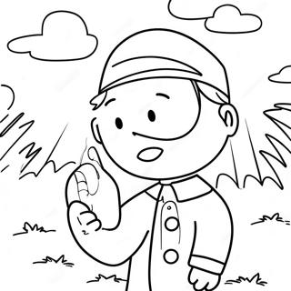 Stranger Danger Coloring Pages