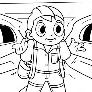 Stranger Danger Awareness Coloring Page 49883-39452