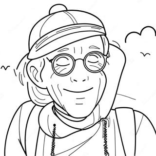 Friendly Stranger Coloring Page 49884-39462