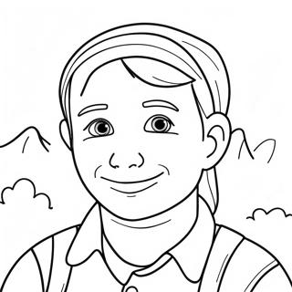 Friendly Stranger Coloring Page 49884-39464