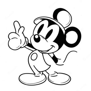 Mickey Mouse Boyama Sayfası 49893-39465