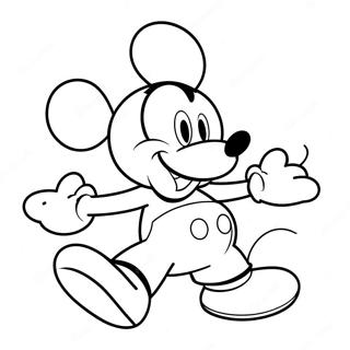 Mickey Mouse Boyama Sayfası 49893-39466