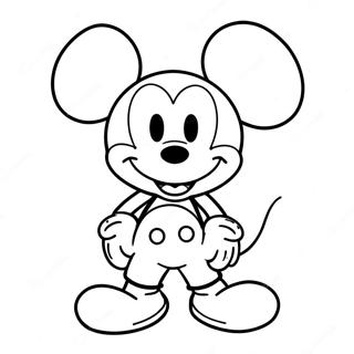 Mickey Mouse Boyama Sayfası 49893-39467