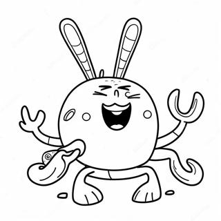 Mr Krabs Coloring Page 49973-39550