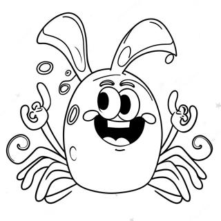 Mr Krabs Coloring Page 49973-39551