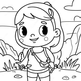 Adventurous Hilda Coloring Page 49994-39545