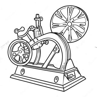 Simple Machines Coloring Pages