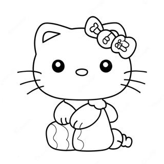 Hello Kitty Y2k Coloring Page 50053-39594