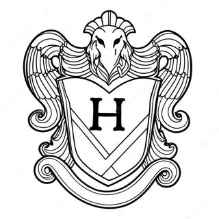 Hufflepuff Coloring Pages