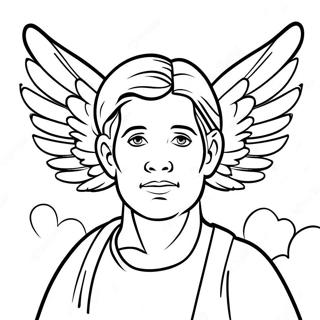 Isaiah With Colorful Wings Coloring Page 50124-39668