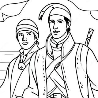 Lewis And Clark Adventure Coloring Page 50183-39690