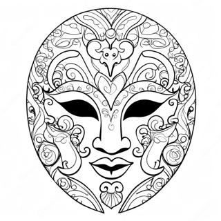 The Mask Coloring Pages