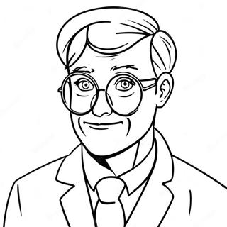 Eye Doctor Coloring Page 50223-39723