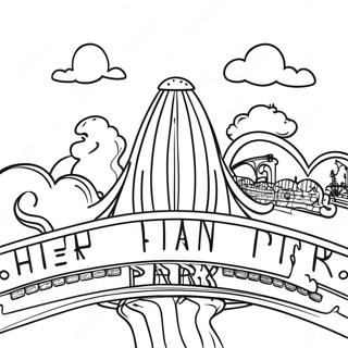 Hershey Park Coloring Pages