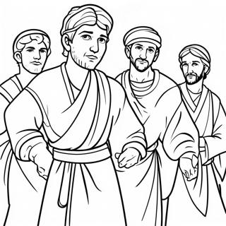 Joseph And His Brothers Coloring Page 50273-39766