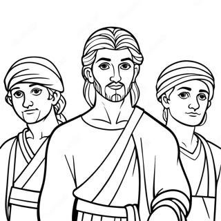 Joseph And His Brothers Coloring Page 50273-39767