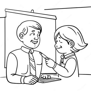 Speech Therapy Coloring Page 50303-39794