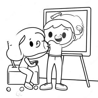 Speech Therapy Coloring Page 50303-39795