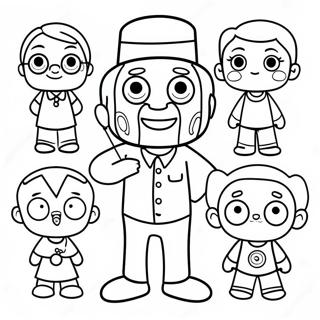 Speech Therapy Coloring Pages