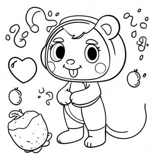 Fun Speech Therapy Characters Coloring Page 50304-39791