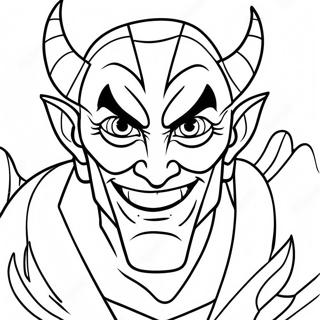 Evil Mephiles The Dark Coloring Page 50324-39806