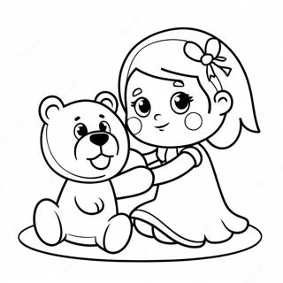 Little Girl Coloring Pages