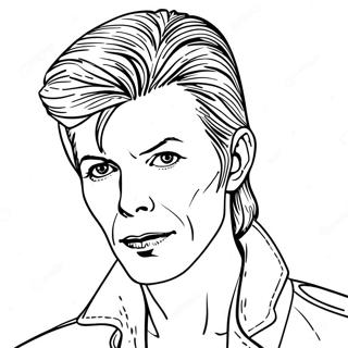 Pagina De Colorat David Bowie 50383-39856