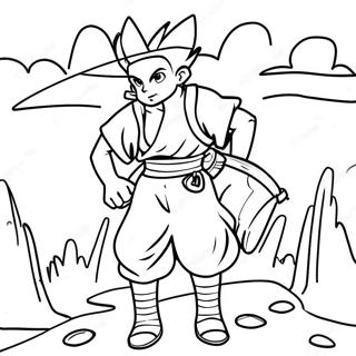 Gon Coloring Pages