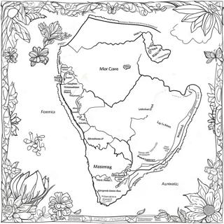 South Africa Coloring Pages