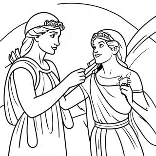 Diana And Roma Coloring Pages