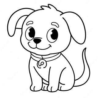 Anime Dog Coloring Page 50523-39963